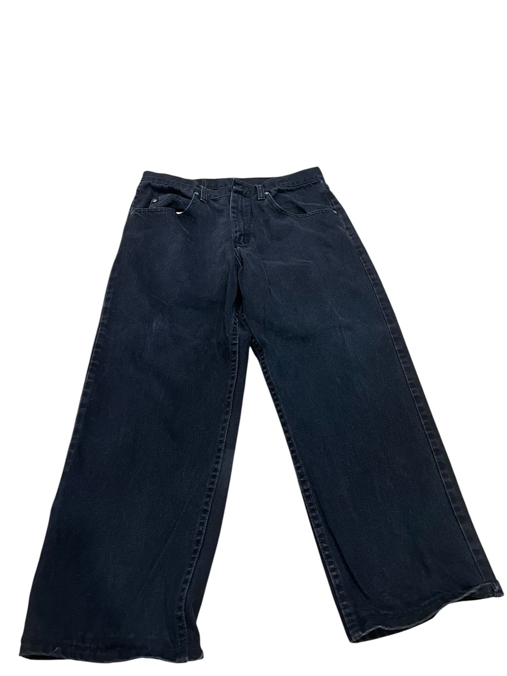 Wrangler Relaxed Wide Leg Jeans in Dark Navy